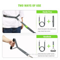 Leash with Bungee and Dog treat pouch Adjustable